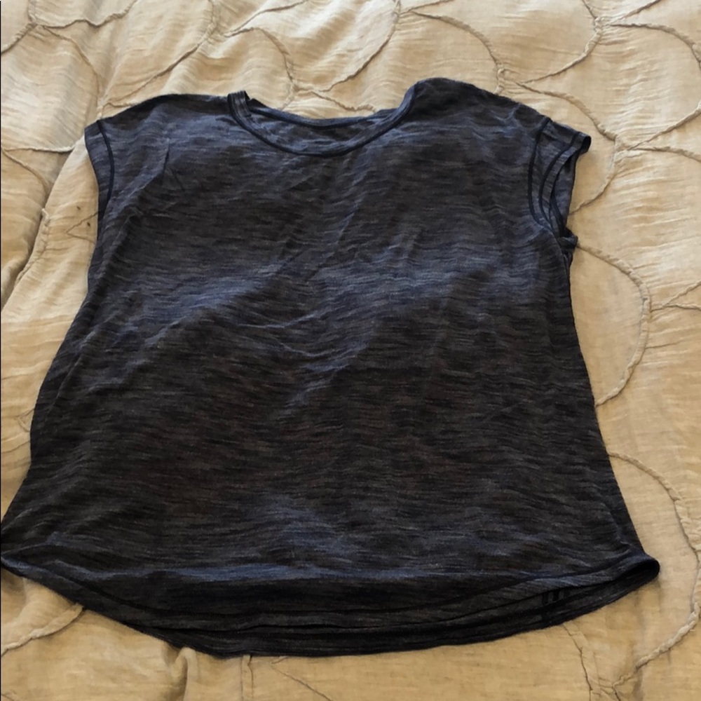 lululemon cap sleeve work our shirt